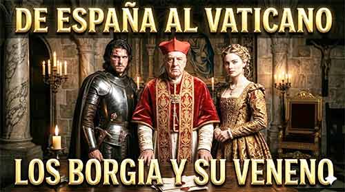 De España al Vaticano. Los Borgia y su veneno.