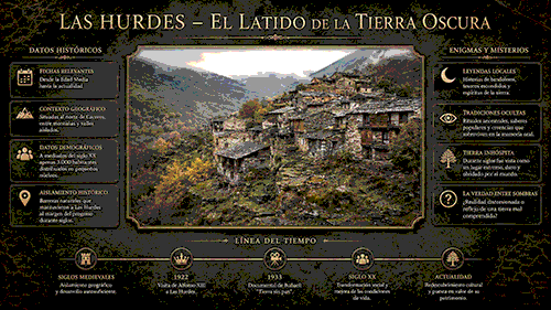 infografia de las hurdes