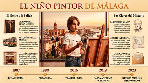 El Genio que se Evaporó: El Misterio del Niño Pintor de Málaga